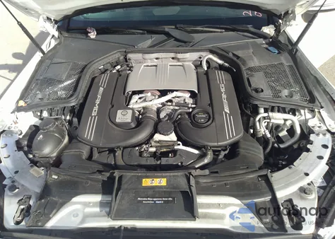 2019 Mercedes-Benz C 63 Amg z USA, uszkodzony, nr VIN WDDWJ8GB4KF850507